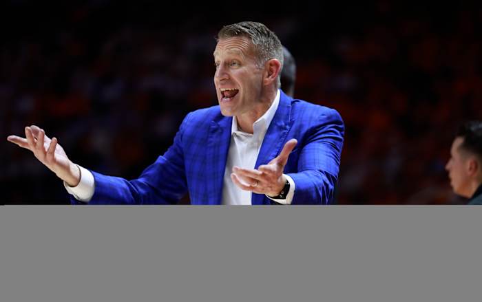 Head coach Nate Oats - Alabama men's basketball at Tennessee